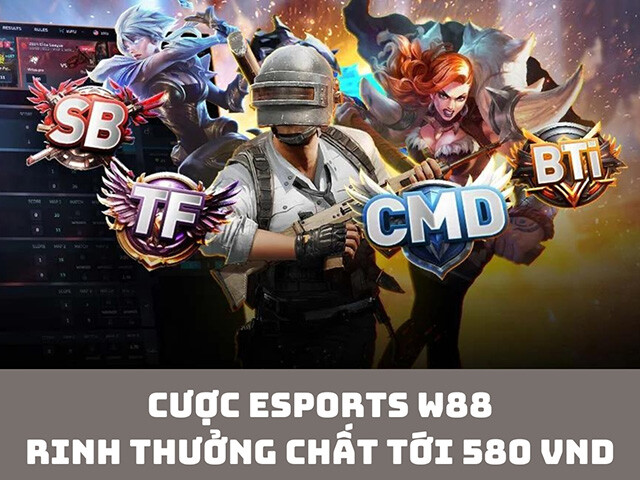 Bí quyết chơi cá cược Esport W88 luôn thắng