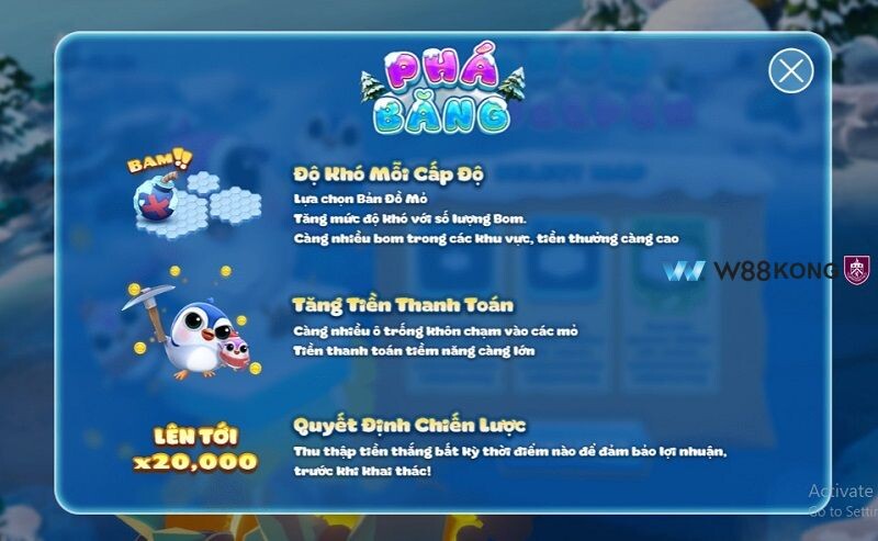 Game phá băng là trò chơi giải trí hấp dẫn