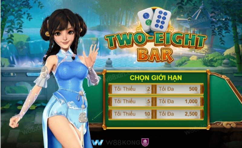 Hướng dẫn cách chơi Two - Eight Bar tại w88coimj.com